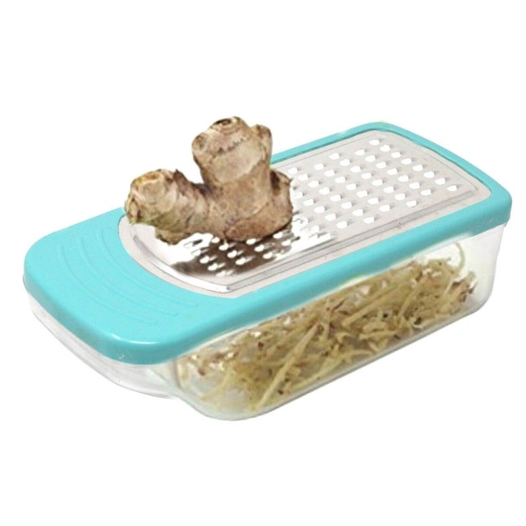 Famous Big Cheese and Vegetable Grater, Unbreakable Plastic With Steel Net 2