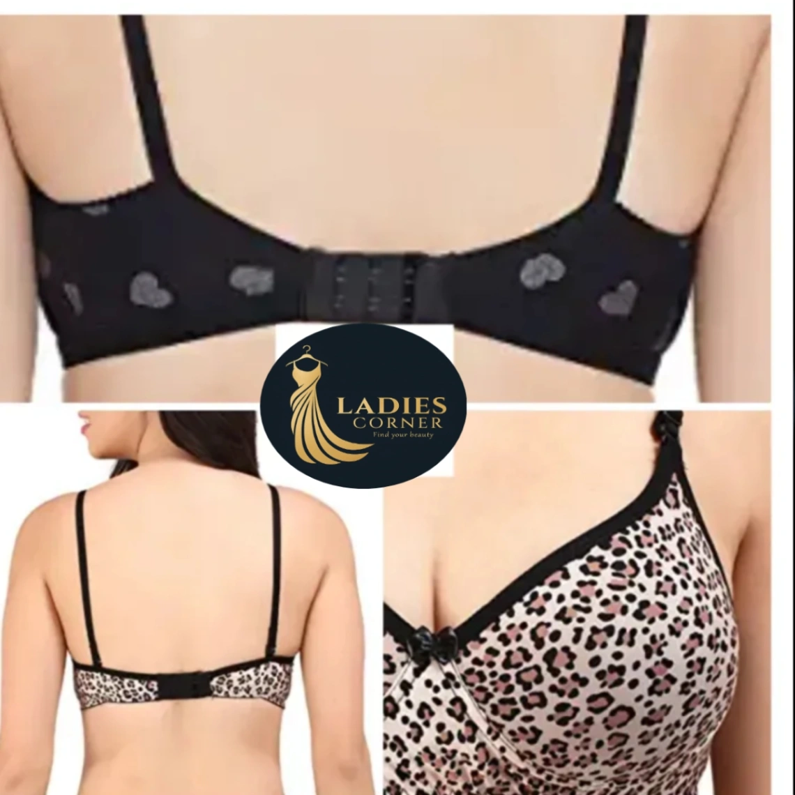 Standard Steach And Qualityful Stretchable Printed Bra For Womens And Girls 4