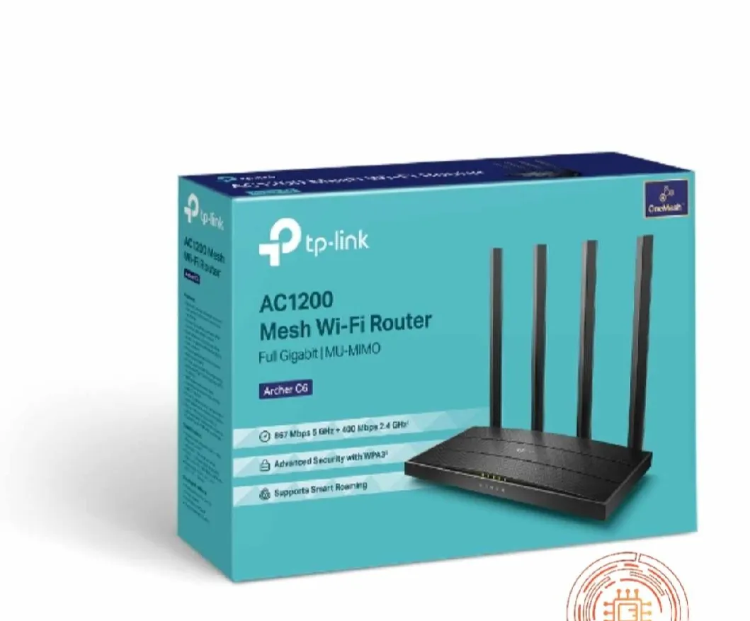 TP Link Archer C6 V4 Supports 802 11 AC Standard Simultaneous 2 4GHz 400 Mbps MU MIMO Dual WiFi Router 4
