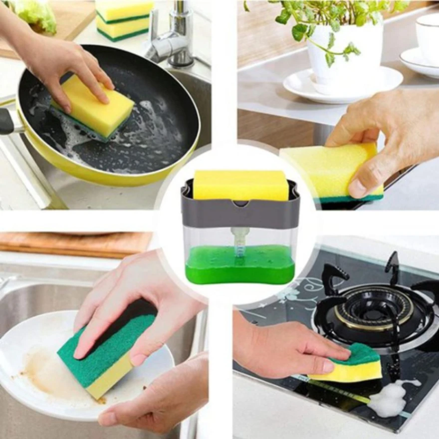 Soap Pump &amp; Sponge Caddy 3