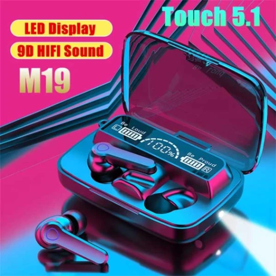 M19 TWS Gaming Bluetooth Earbuds 3