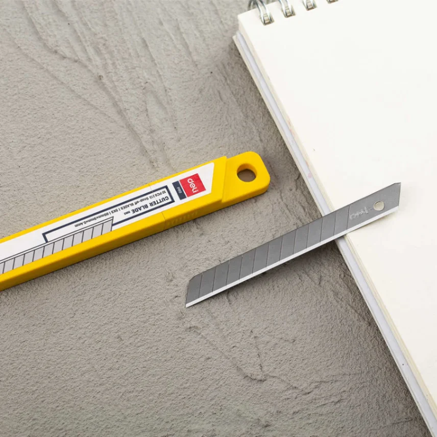 Deli PRO 2012 Anti Cutter Blade, 1 Box-10 Pieces. 4