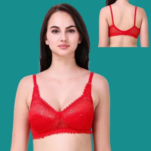 4Piece Comfortable Net Bra Soft Net Bra for Women &amp; new style 3
