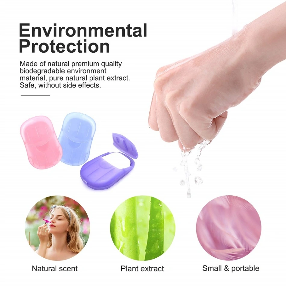 Hand Bath Toiletry Paper Soap Sheets Soap Paper 5