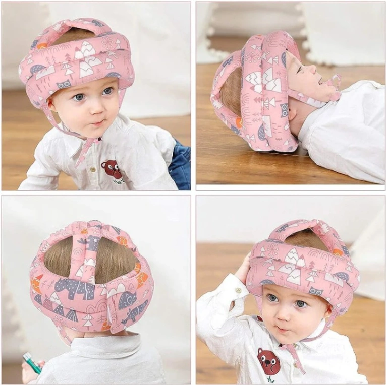 Kids Safety Head protector | Baby Safety Helmet Infant Toddler Breathable &amp; Adjustable Head Cushion| Kids or baby safety Cap 4