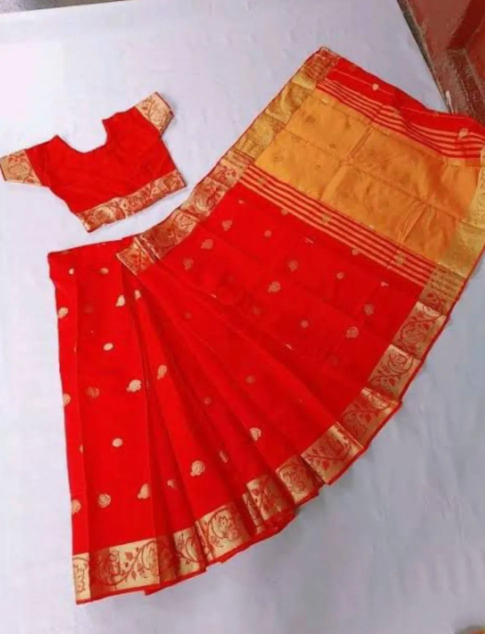Ready sari for baby girls 1 6y sari belawj peticort 3