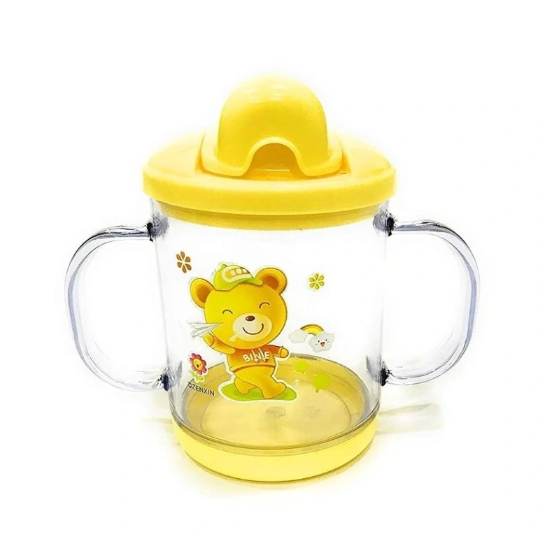 Binie Baby Mum Pot 200ml, Baby Water Bottle, Kids Water Bottle Double Handle 5