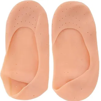 Image of Anti Crack Full Length Silicone Foot Protector Moisturizing Socks