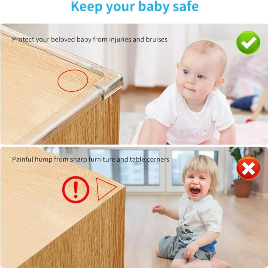 Baby Safety Table Corner Protector 4Pcs Set 4