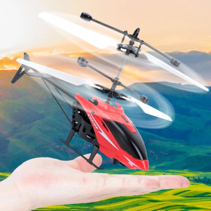 Rechargeable Mini Air Craft Helicopter Kids Toy Gift 4