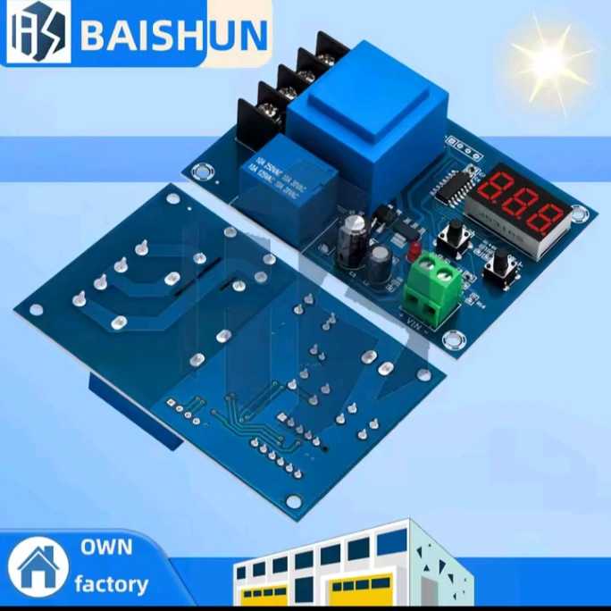 XH-M602 Digital LED Battery Charging Charge Control Power Supply Module Switch Protection Board 3.7-120V 2
