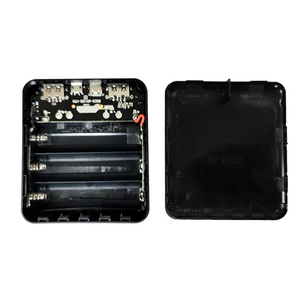 Power Bank Case  Battery Box Mobile Phone Charger DIY Shell Case Charging Storage Case 5