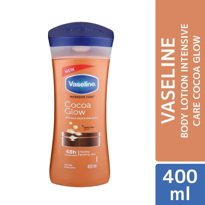 Vaseline Body Lotion Intensive Care Cocoa Glow 400ml 2