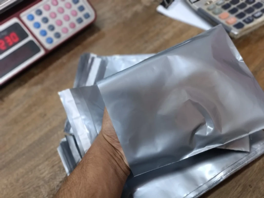 (6x8+2) inch 25 Pcs Courier poly bag Parcel poly bag Mailer poly bag Packaging material 3