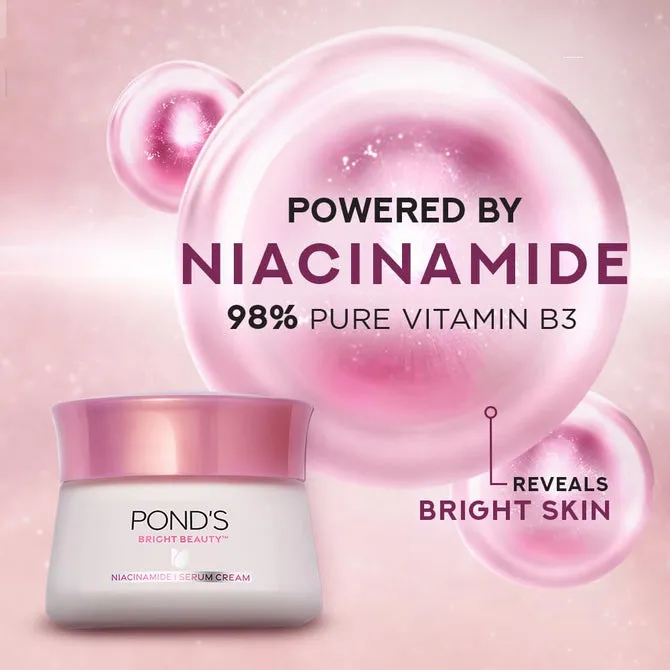 Pond's Bright Beauty Serum Cream 23g (Imported) 6