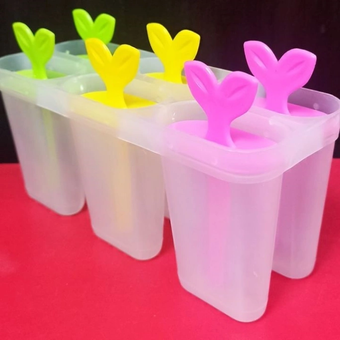 Ice Cream Mold (Oval) Ice Cream Lolly Mold for home use - 6 pcs 4