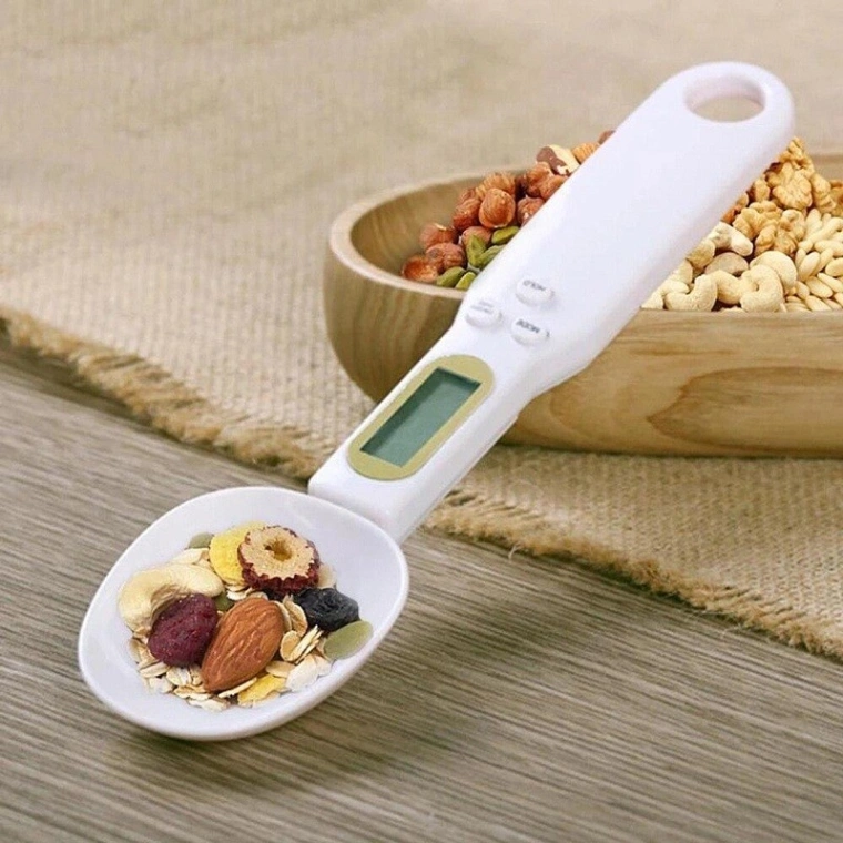 Digital Spoon Scale, Digital Measuring Spoon, 300g&#x2F;0.1 Digital LCD Measuring Spoon Scale Electronic Weighing Spoon Scale Household Kitchen Accessory 4