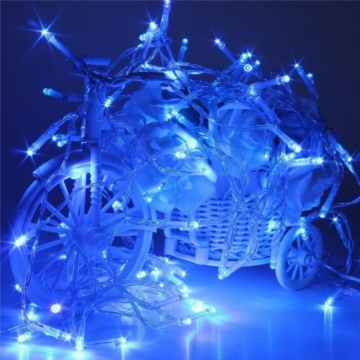 Fairy Decorative Light Led- Blue Color , Weeding Festival Party Warm White waterproof Led Light. 3