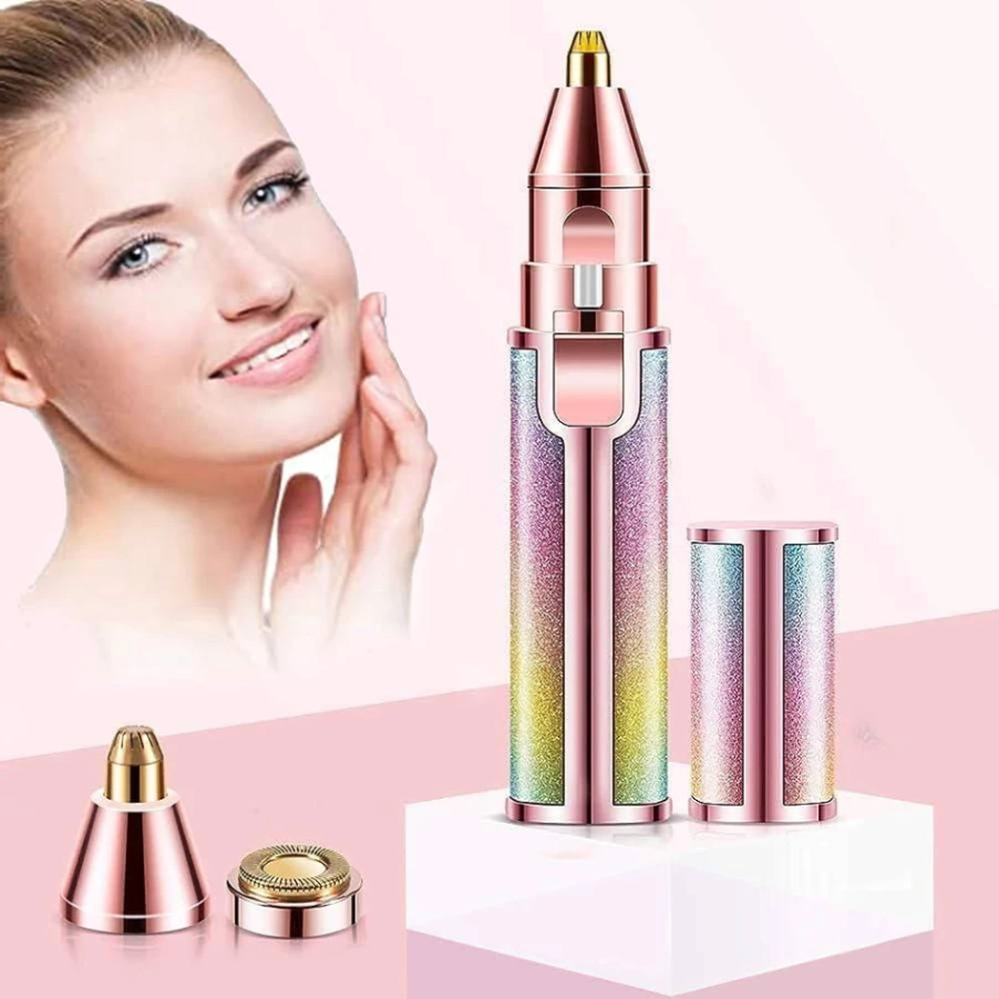 2 in 1 Electric Eyebrow Trimmer, Blawless Facial Hair Remover 5