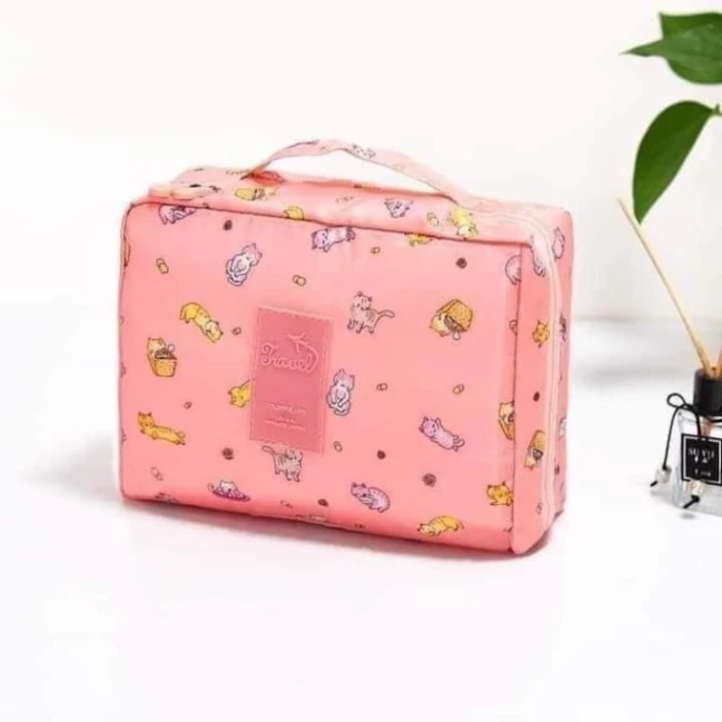 Women&#x27;s Makeup Bag, Portable Cosmetic Travel Bag, Makeup Organizer Bag 5