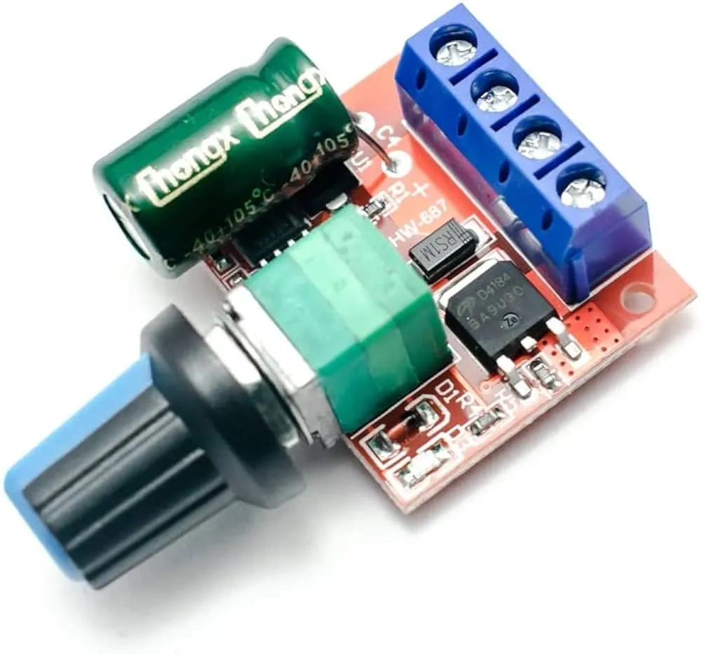 DC DC 4 5V 35V 5A 90W PWM DC Motor Speed Controller Module Speed Regulator Control Adjust Board Switch 12V 24V PN35 1PCS 7