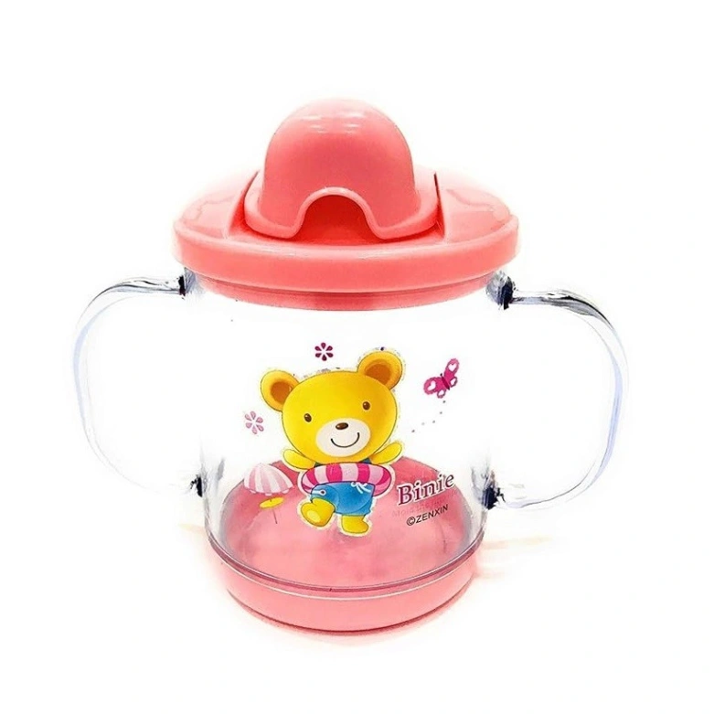Binie Baby Mum Pot 200ml, Baby Water Bottle, Kids Water Bottle Double Handle 6