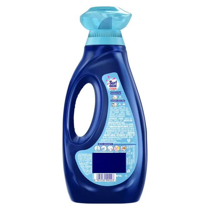 Surf Excel Matic Liquid Detergent Top Load 1L 3