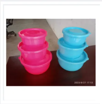 High Quality Plastic 3 bati Set 1000ml 800ml 500l 1