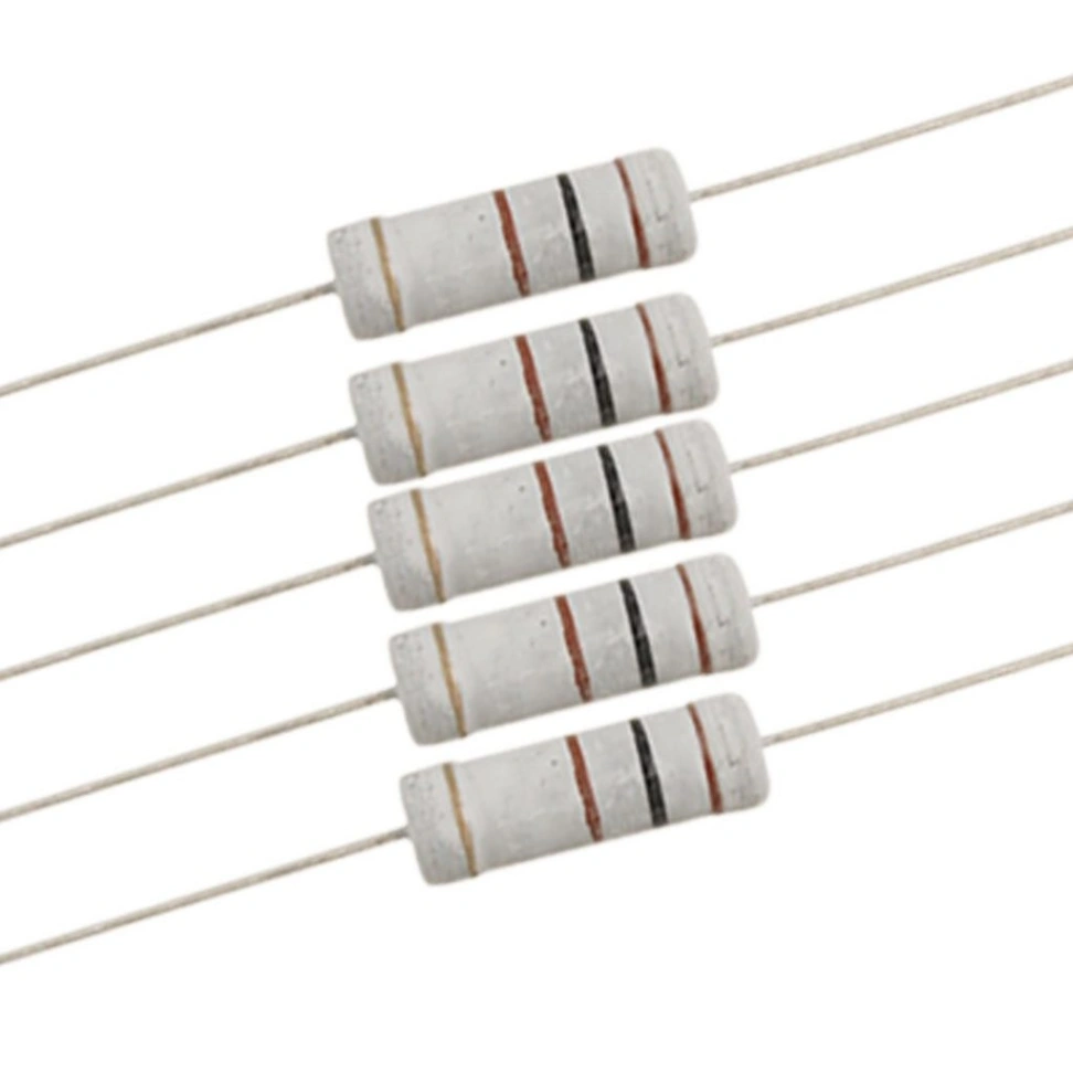 10Pcs 1 Watt 120 Ohm Resistor Power Resistor 1W 120 Ohm Metal Film Resistor 120 Ohm Resistor 1 Watt Metal Oxide Film Axial Lead ±5% Tolerance Passive component 4