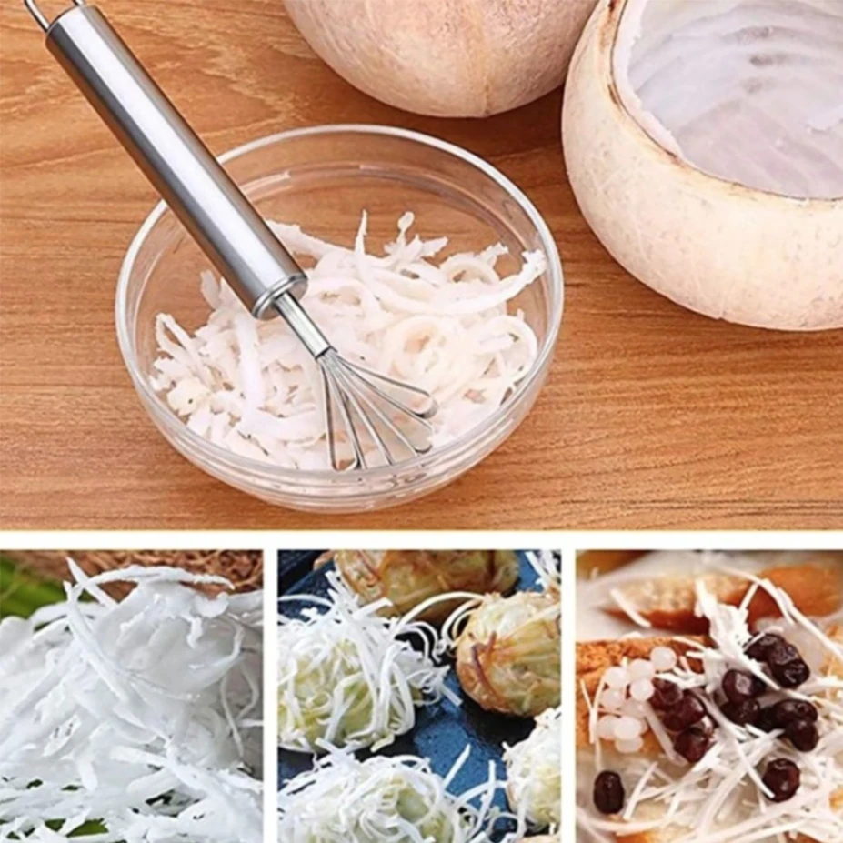 Stainless Steel Coconut scraper, Coconut grater, Coconut shredder, Coconut Shaver, Coconut Grater 2