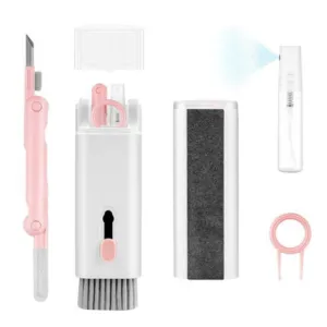 7-in-1 Computer Keyboard Cleaner Brush Kit Earphone Cleaning Pen for Headset 5