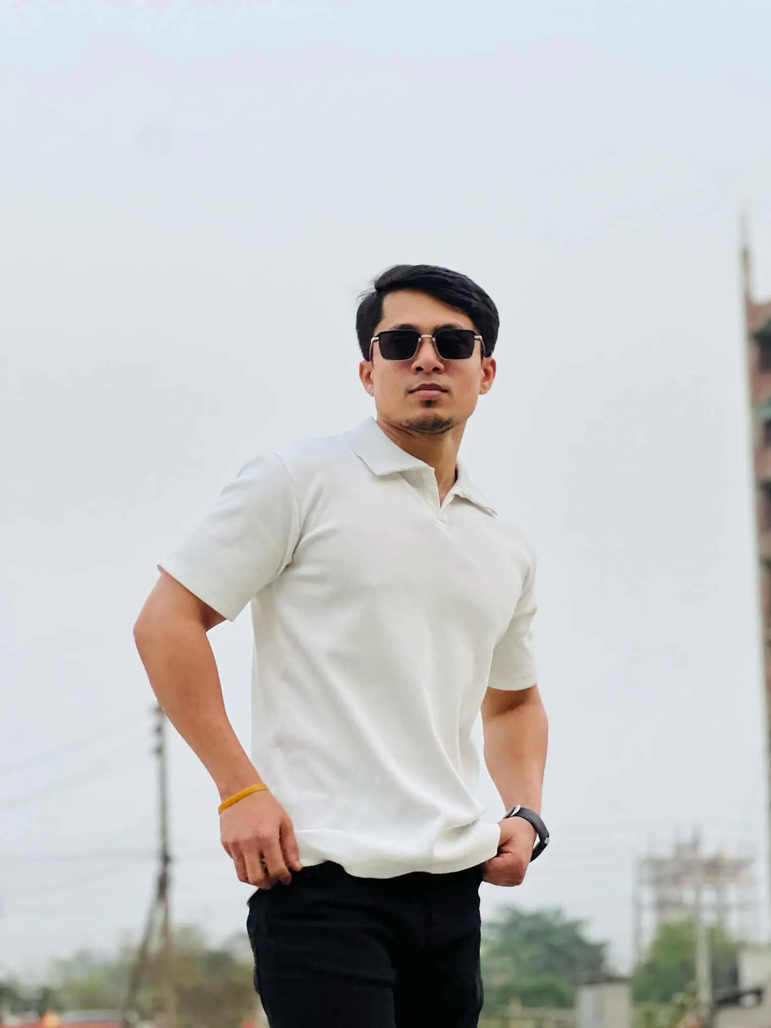Unique Ribbed Polo’s T-Shirt – NB06 2
