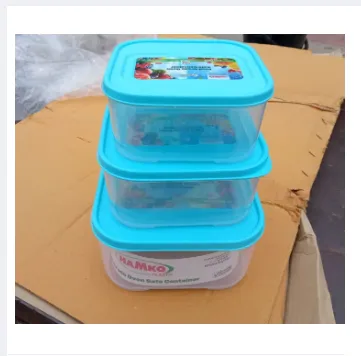 3Pis Food grade oven safe Container 2200 ml 1600 ml 1100 ml 3