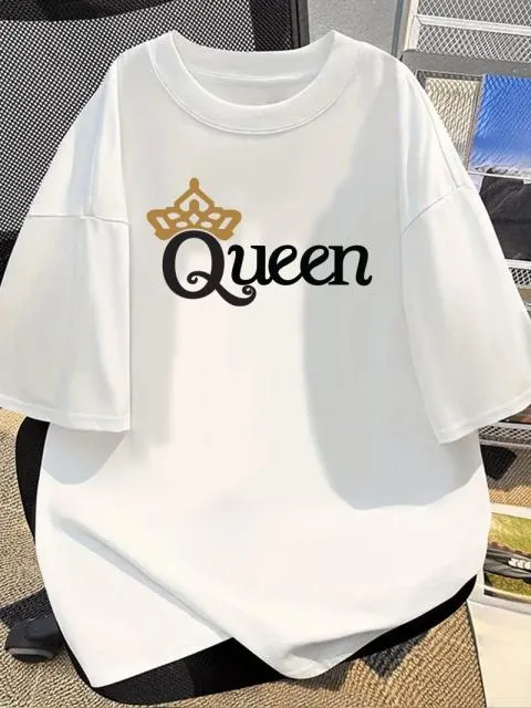 Drop Shoulder Ladies T-Shirt 5