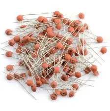 25Pcs- 222pF 50V CERAMIC Capacitor Mini Ceramic Capacitor 222pF 50V Ceramic Disc Capacitor Non-Polarized Through Hole 2 Pin Leads Connections Leg 2