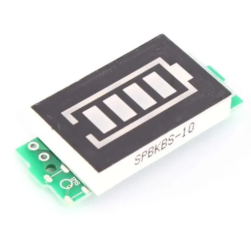 Image of Battery Capacity 4 Digit Indicator Meter 3.7v 4.2v 1S-8s - Battery - Battery