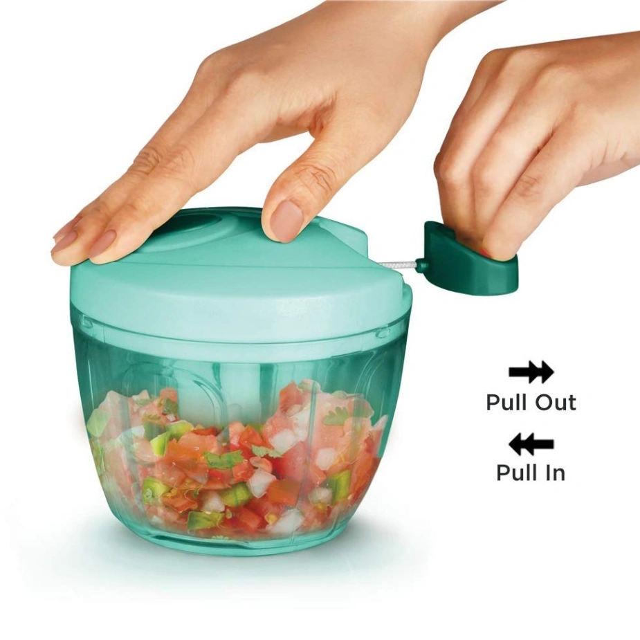 Anjani 2 in 1 Vegetable Cutter, Vegetable Chopper Multicolor 7