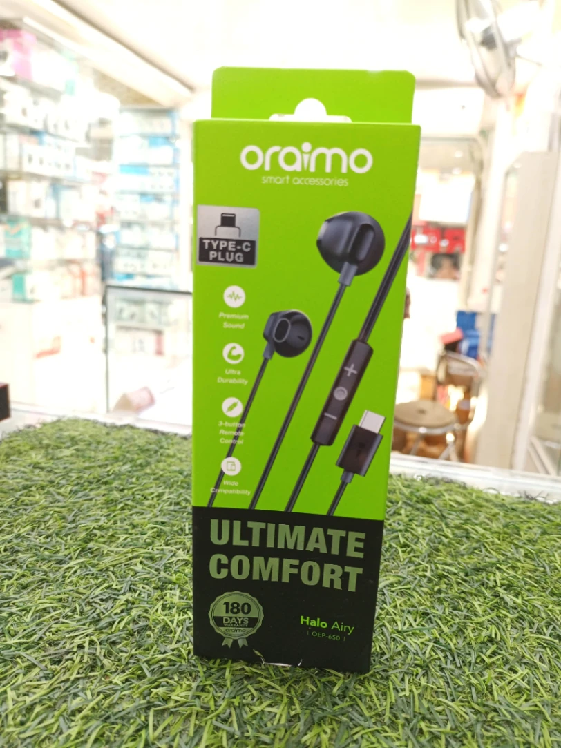 🎧 Oraimo Halo Airy Type-C Earphone (OEP-E50) 🎧 2