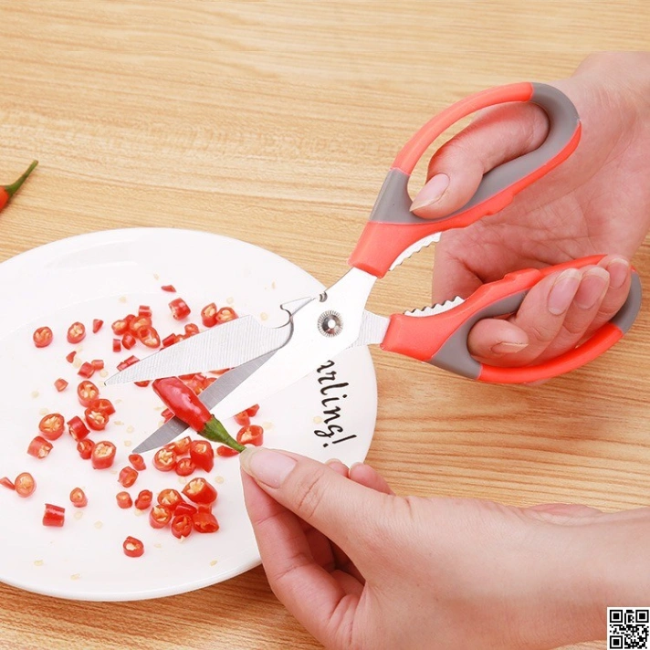 Kitchen Scissors, Multi Function Kitchen Shears Sharp Bone Cutter Stainless Steel Kitchen Scissor 2