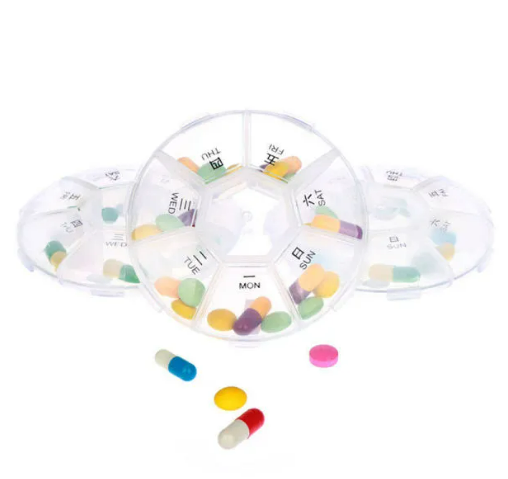 Medicine Cutter Splitter Divide Transparent Storage Case and Storage Box Combo(Made in China) 5