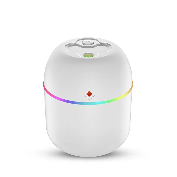 220ml Mini Air Humidifier Aroma Essential Oil Diffuser with LED Night Lamp 5