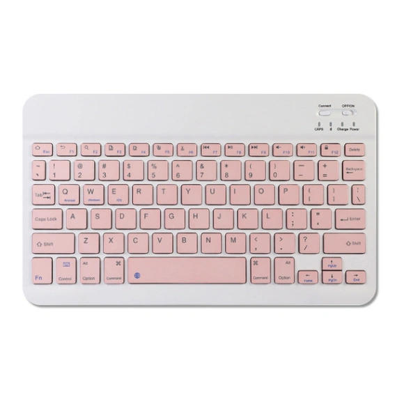 10 inc keyboard tablet wireless mini keyboard for iPad Samsung laptop iOS Android tablet portable pink teclados 7