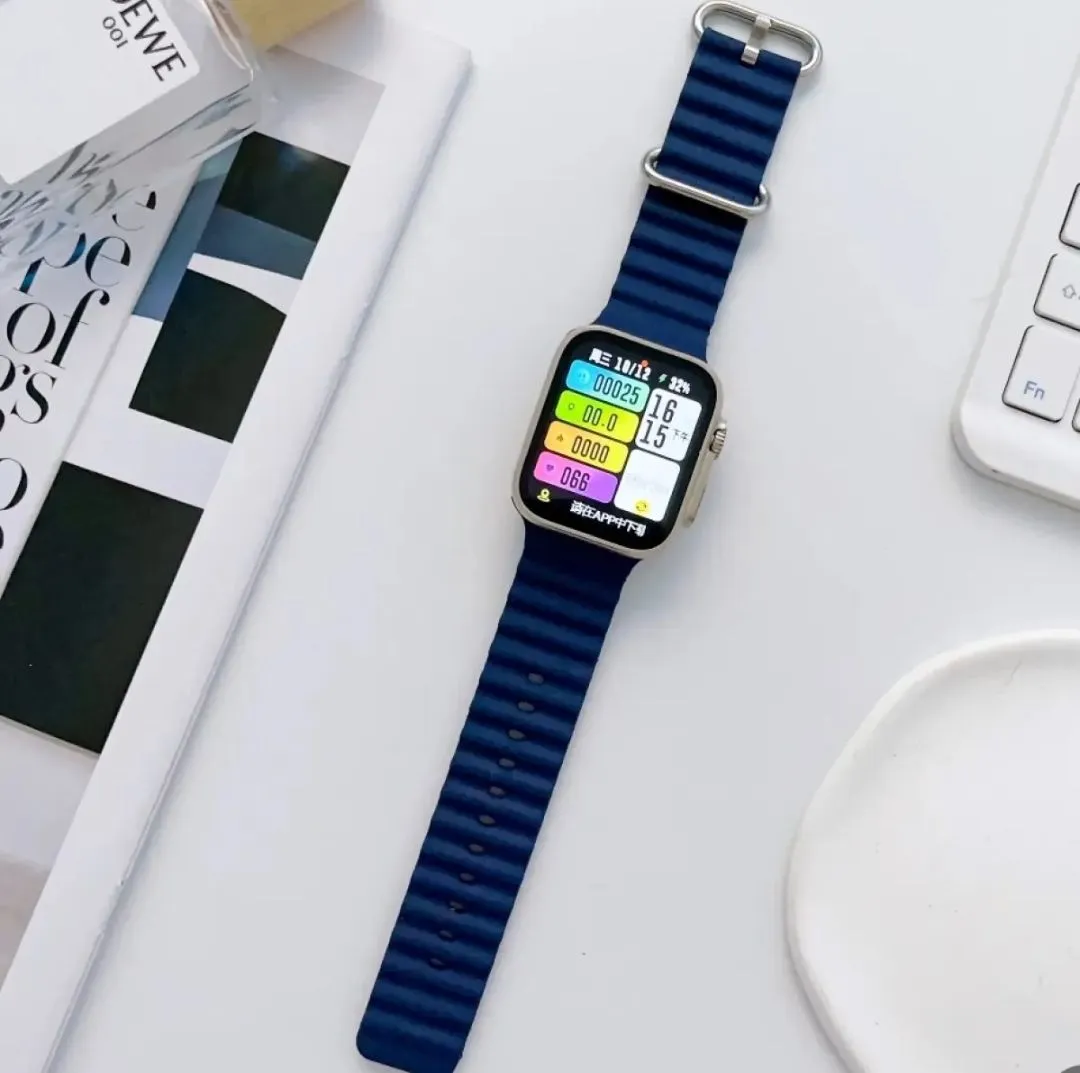 42 44 45 46 49mm Silicon strap compatible for All ULTRA smart watch 3