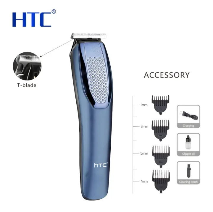 HTC AT-1210 Rechargeable Professional Hair &amp; Beard Trimmer 3