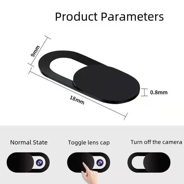 Mobile and Computer Camera Lens Privacy PVC Cover Sticker 1 Pc 6
