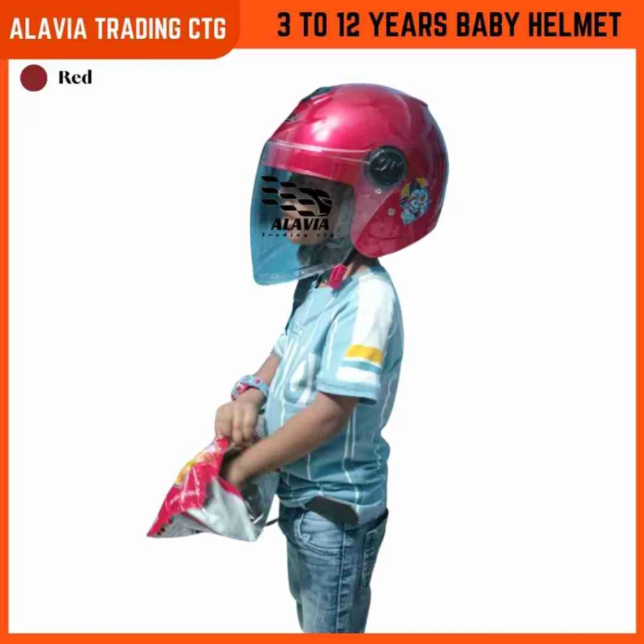 Kids Helmet (3-12Y) – Multi-Sport Baby Bike Helmet for Boys & Girls | Lightweight, Adjustable for Cycling, Scooter & Skateboard – Red 6