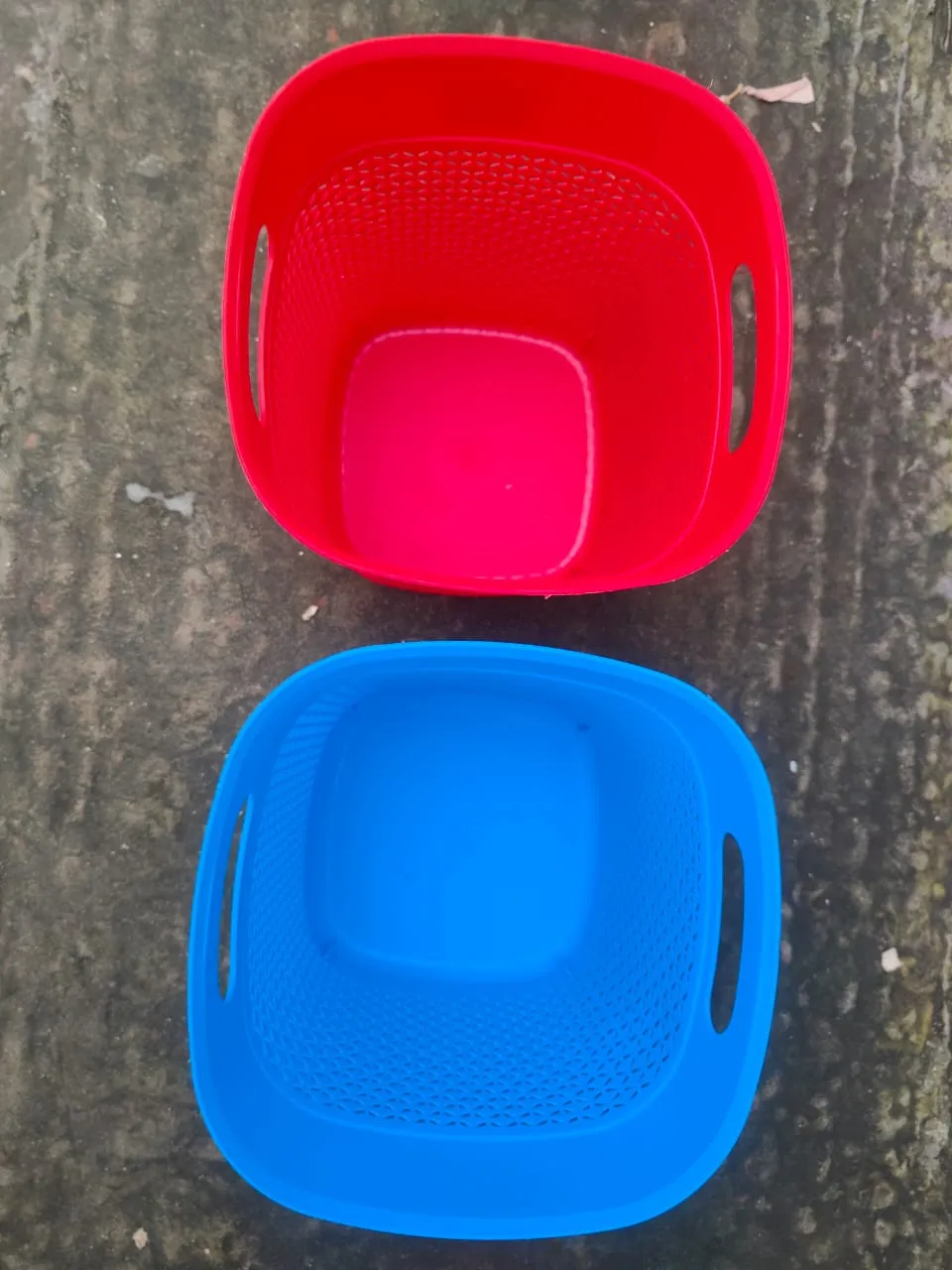 3Pis Premium Set Plastic Mini Busket 7 inchi 4