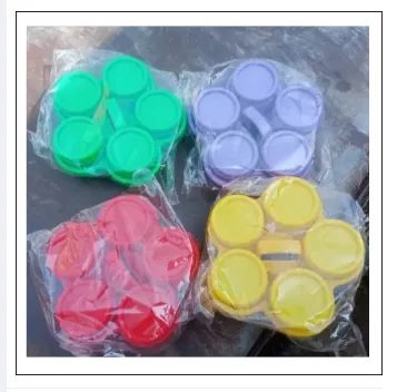 Kitchen Spice kuta / Chilli cary 5 Piece set, Plastic Spice 5 Piece Box Set