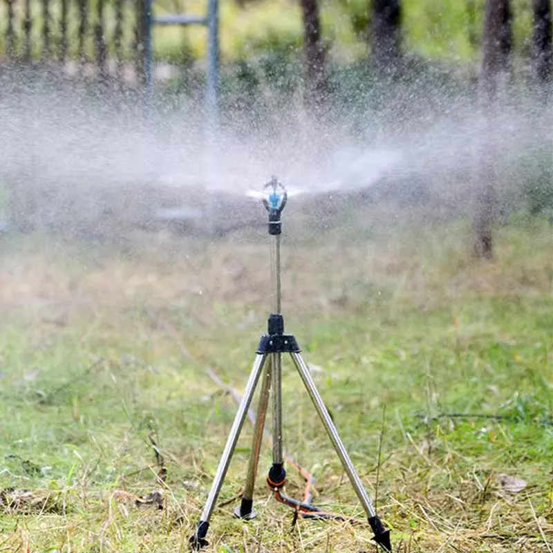 Automatic Rotary Nozzle Sprinkler - Water Jhorna - Agriculture Rotating Rain Sprinkler Garden Watering Accessories Greenhouse Water Nozzle - 1/2 Inch External Thread 3