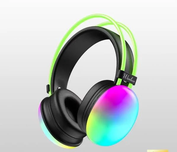 YMD78 RGB Wireless Bluetooth Headphones V5.3 with RGB Lights, Active Noise Cancelling, and Hi-Fi Sound – Over-Ear Wireless Headphones with Built-in Mic, TF Card Support &amp; USB Charging 4